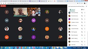 Виртуална заключителна среща и Кръгла маса на тема: Визуална грамотност и визуално мислене във виртуалното настояще