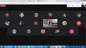 Виртуална заключителна среща и Кръгла маса на тема: Визуална грамотност и визуално мислене във виртуалното настояще